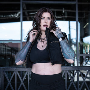 Warscout  Crop Jacket - Weathered Black