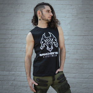 Cerberus Box Tank Top - Black