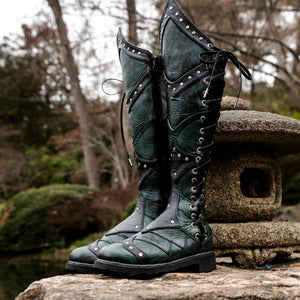 Bottes Bramblewood pour femme - Vert Dragonseye et Noir classique