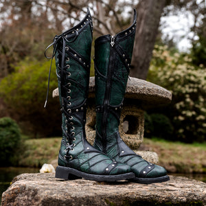 Bottes Bramblewood pour femme - Vert Dragonseye et Noir classique