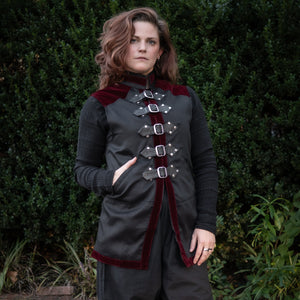 Blacktide Vest - Black with Red