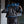 Valiant Leather Jerkin - Classic Black with Azurinth Blue