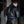 Valiant Leather Jerkin - Classic Black with Azurinth Blue