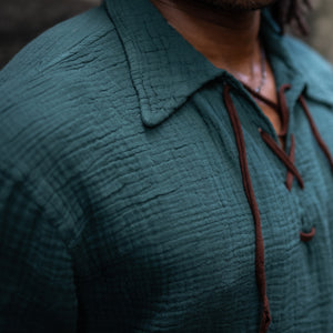 Everbrennt Doublecloth Shirt - Dragonseye Green