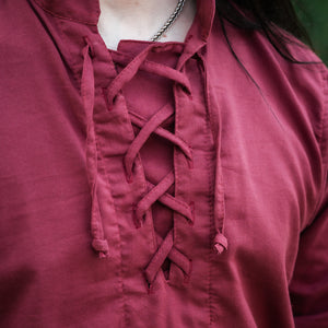 Men's Renaissance Tunic - Giantsblood Burgundy 2025 Edition
