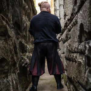 Landsknecht Pants - Black and Red