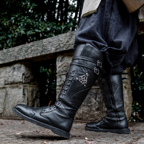 Women's Rampart Leather Boots - Classic Black