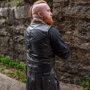 Havok Vest - Black Dragonskin