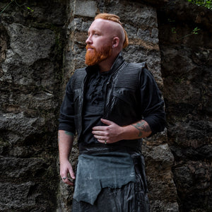 Havok Vest - Black Dragonskin