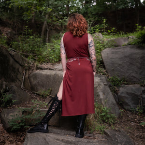 Bramblecourt Twilight Dress - Burgundy