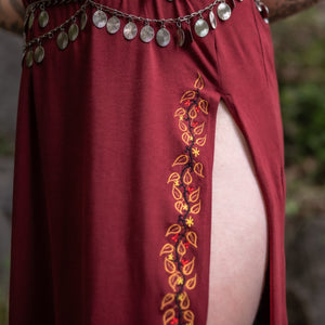 Bramblecourt Twilight Dress - Burgundy