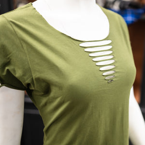 Razorvine Top - Acidmoss Green