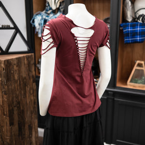 Razorvine Top - Giantsblood Burgundy