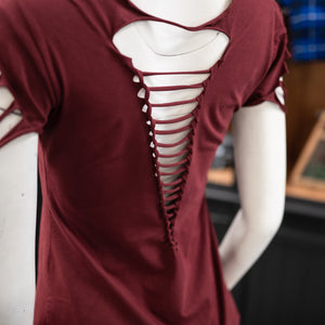 Razorvine Top - Giantsblood Burgundy