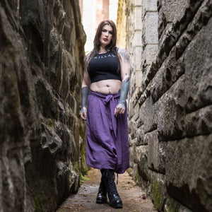 Brighthall Harem Pants - Nightshade Purple