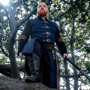 Bramblewood Long Vest - Navy Blue