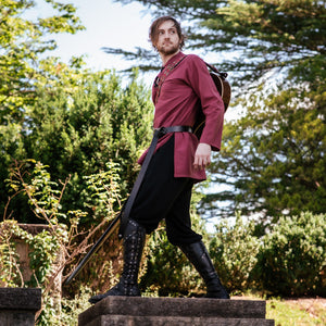 Berserker Long Tunic - Giantsblood Burgundy