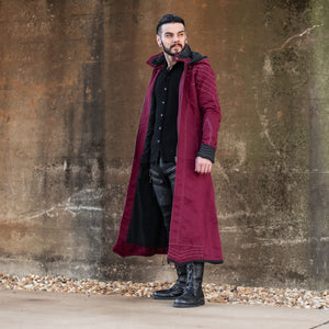 Skyfall Coat 2024 Edition - Burgundy