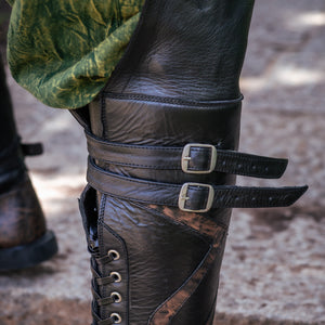 Men's Blacktide Boots - Classic Black and Ironwood Brown