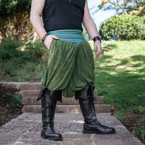 Warrior Shorts - Stonewashed Green