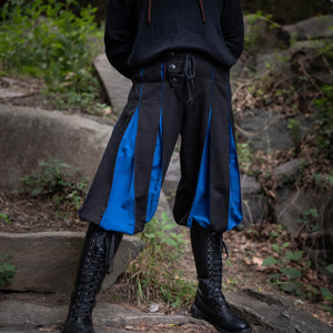 Landsknecht Pants - Black and Blue