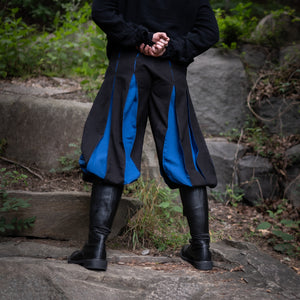Landsknecht Pants - Black and Blue