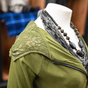 Huntress Riding Jacket - Acidmoss Green