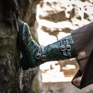Women's Corsair Boots - Dragonseye Green and Classic Black