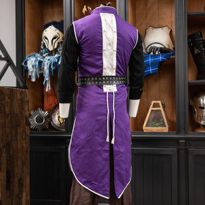 Bramblewood Long Vest - Nightshade Dark Purple