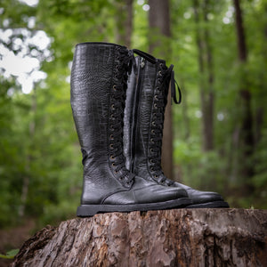 Men's Ares Knee-High Boots - Wide Sole - Special Order