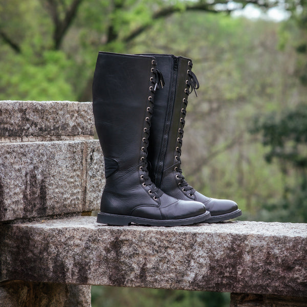 Men's Ares Knee-High Boots - Classic Black