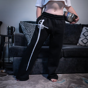 Heartblade Joggers - Black