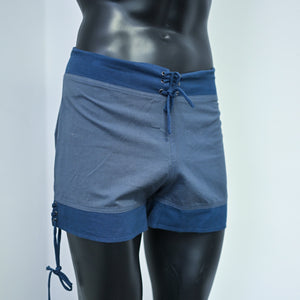 Cabin Boy Shorts - Blue, Size Small