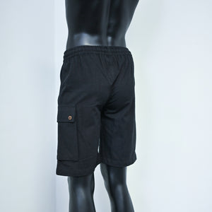 Farm Shorts Sample - Black, Size Small