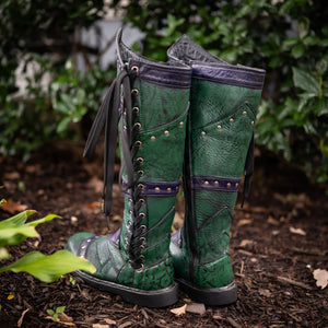 Men's Bramblewood Boots - Dragonseye & Nightshade, Size 8, Standard