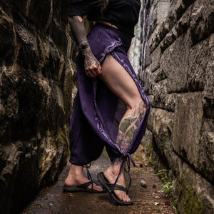 Aethervale Shorts - Nightshade Purple