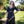 Aslaug Tunic - Navy Blue with Gold Trim