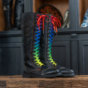 Men's Progress Leather Boots - Wide Sole - Special Order