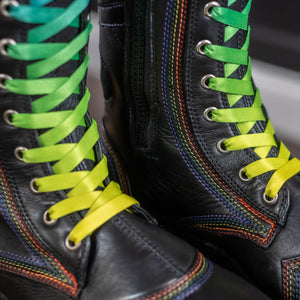 Men's Progress Leather Boots - Wide Sole - Special Order