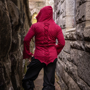 Huntress Riding Jacket - Giantsblood Burgundy