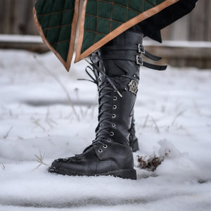 Women's Rampart Leather Boots - Classic Black