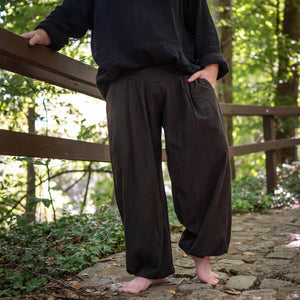 Warrior Long Pants - Stonewashed Black
