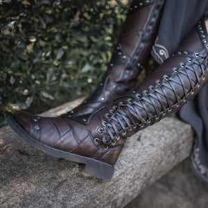 Women's Bramblewood Boots - Giantsblood Burgundy and Classic Black
