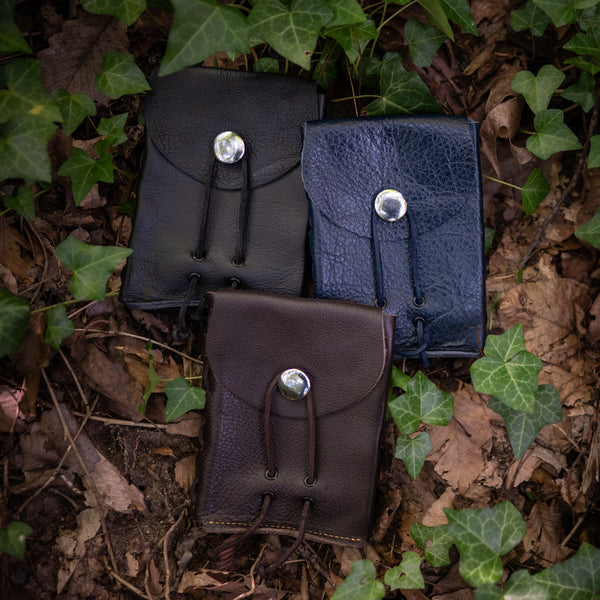 Wayfarer Leather Belt Pouch - Medium