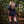 Aslaug Tunic - Black with Red Trim