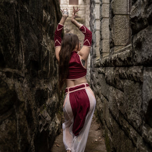 Whisperveil  Bralette - Giantsblood Burgundy