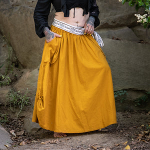 Marian Pocket Skirt Sample - Goldendawn, size S/M