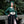 Marian Crop Blouse - Dragonseye Green
