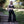 Floralace Flare Pants - Black