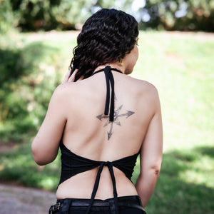 Valewind Halter Top - Black